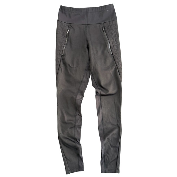 Athleta Pants - Athleta peak hybrid fleece tight XXS.